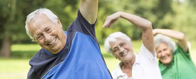 seniors staying healthy exercise
